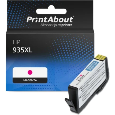 Afbeelding van Huismerk HP 935XL (C2P25AE) Inktcartridge Magenta Hoge capaciteit