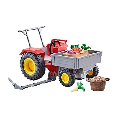 Afbeelding van Playmobil 9831 Tractor met snijstang