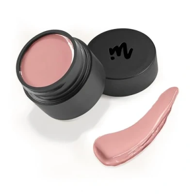 Afbeelding van Mylee CaraGel Marshmallow Cream, semi permanente nagellak in pot, schilderen en tekenen op nagels, langdurige glans, manicure DIY UV LED, lange houdbaarheid, glanzende nail art designs