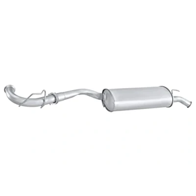 Afbeelding van HELLA 8LD 366 034 381 Einddemper Achter Met aanbouwdelen RENAULT: CLIO 1
