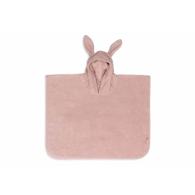 Afbeelding van Jollein Badponcho Badstof Wild Rose