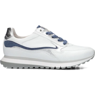 Afbeelding van Gabor 376 Sneakers Leer Dames Wit Maat 42
