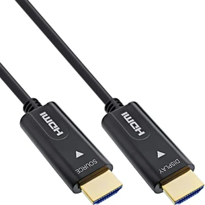 Afbeelding van InLine HDMI AOC kabel (20 m, HDMI), Videokabel