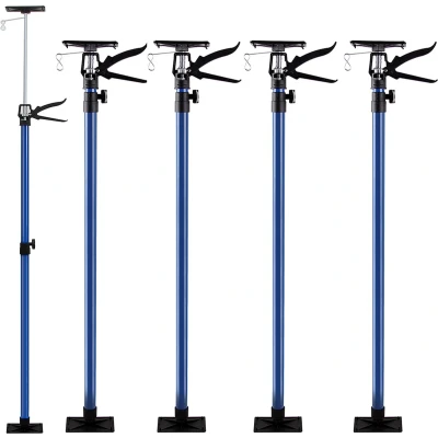Afbeelding van Deuba Plafondsteun 4 Stuks Hoogte Verstelbaar/ tot 30kg Blauw