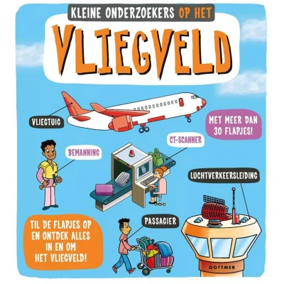 Afbeelding van Kleine onderzoekers Op het vliegveld