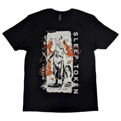 Afbeelding van Sleep Token Euclid Heren T shirt L Zwart