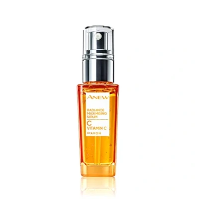 Afbeelding van Avon Anew Serum maximaliseert de glans van vitamine C, 30 ml, bevat 10% wekt huid, vermindert zichtbare tekenen veroudering, dierproefvrij