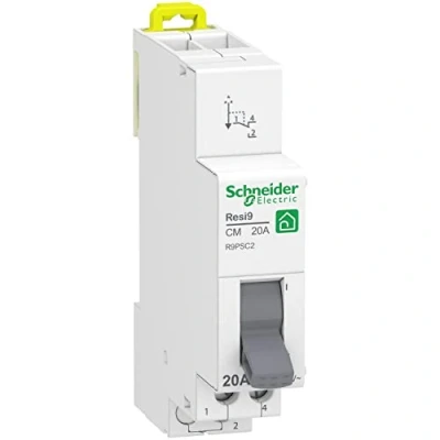 Afbeelding van Schneider Electric R9PSC2 Resi9 schakelaar 2 posities 1OF 20 A 250 VCA