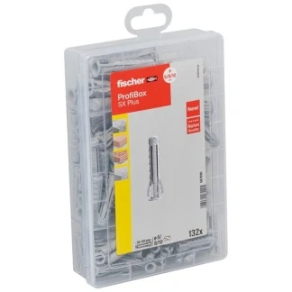 Afbeelding van Assortimentsdoos Fischer 132 stuks (Spreidpluggen)