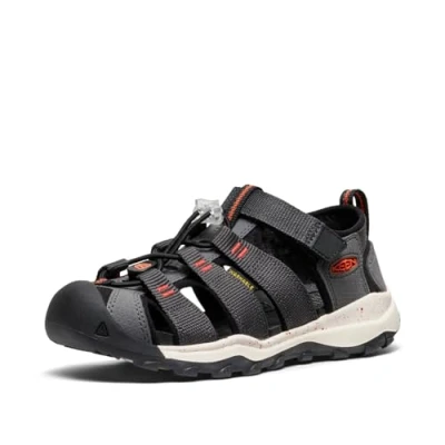 Afbeelding van Keen Newport NEO H2 Outdoorsandalen voor kinderen, Maat: 32/33, Magnet/spicy orange Kunststof/ textiel