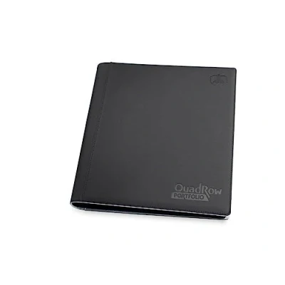 Afbeelding van Ultimate Guard 12 Pocket QuadRow Portfolio XenoSkin Black