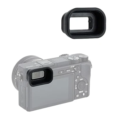 Afbeelding van KIWIFOTOS FDA EP17 Zachte lange oogschelp voor Sony Alpha A6600 A6500 A6400 Eye Cup Piece
