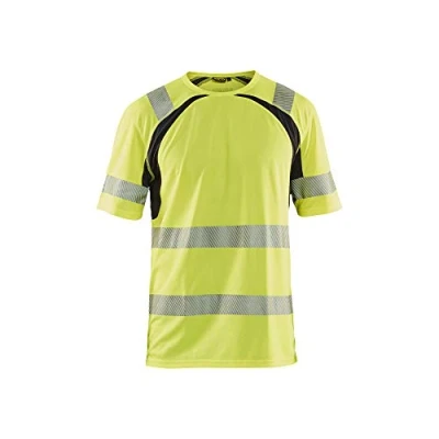 Afbeelding van Blaklader UV T shirt High Vis 3397 1013 Geel/Zwart 4XL