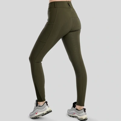 Afbeelding van Montar Rijbroek Megan Full Grip Olive 38 Agradi.be