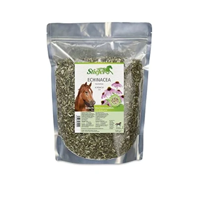 Afbeelding van Stiefel Echinacea voor paarden, 100% natuurlijk, ter verbetering van het welzijn, versterking de afweer, Indiaanse gras, echinacea, 500 g