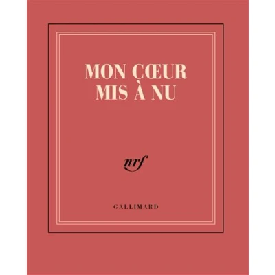 Image de Carnet poche &quot;Mon coeur mis à nu&quot; (papeterie)