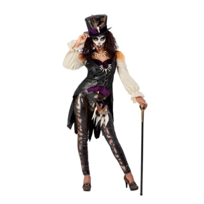 Afbeelding van Smiffys Deluxe Voodoo Witch Doctor Kostuum L Zwart