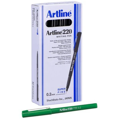 Afbeelding van Fineliner Artline 220 rond 0.2mm groen