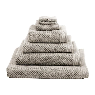 Afbeelding van Heckett &amp; Lane Badhanddoek Bath Grant Taupe 70 x 140 cm