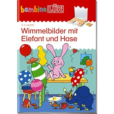 Afbeelding van bambinoLÜK. Wimmelbilder mit Elefant und Hase