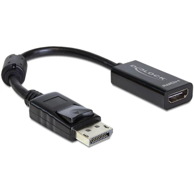 Afbeelding van DisplayPort naar HDMI adapter 0.12 m Delock