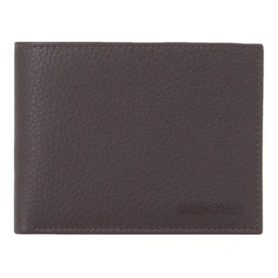 Afbeelding van VALENTINO Leren Portemonnee Sodaro Wallet Moro Donkerbruin