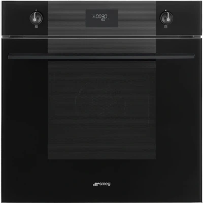 Afbeelding van SMEG SFP6101TB3 Linea Esthetisch Thermogeventileerde Inbouw Oven 60 cm Zwart
