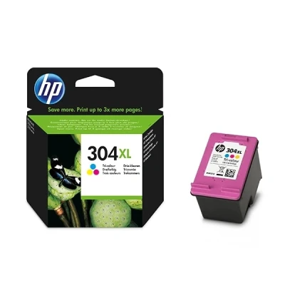 Image de HP 304xl Cyan Magenta Jaune