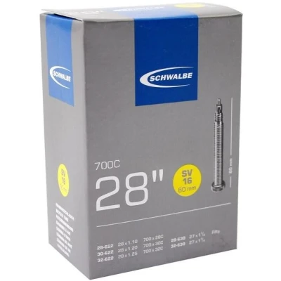Image de Schwalbe tube intérieur 27/28 x 1.10/1.25(28/32 622/630) FV 60 mm