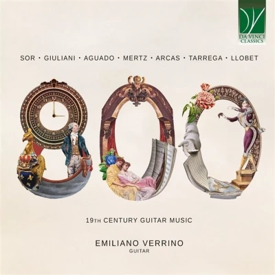 Afbeelding van Emiliano Verrino 800: 19th Century Guitar Music (CD)