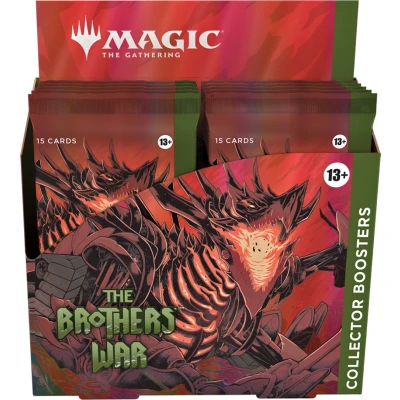 Afbeelding van Magic: The Gathering Brothers&#039; War Collector Booster Box, 12 Packs (Engelse versie)