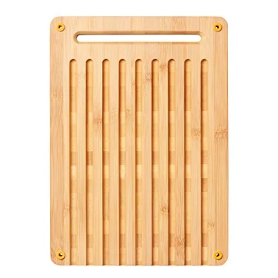 Afbeelding van Fiskars Functional Form Bamboe broodsnijplank