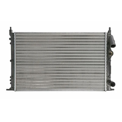 Afbeelding van THERMOTEC D7R014TT Radiateur Aluminium, Kunststof 378 570 23 Handgeschakeld Koelribben mechanisch gelast RENAULT: 19 I Hatchback