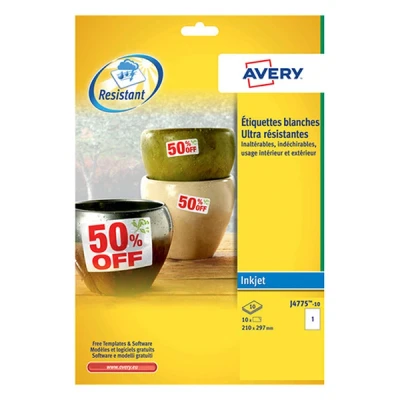Image de Avery J4775 étiquettes 10 unités