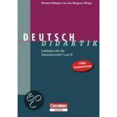Afbeelding van Fachdidaktik: Deutsch Didaktik
