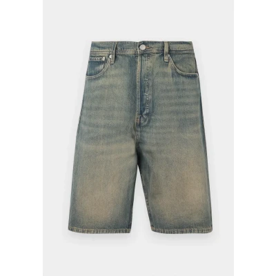 Afbeelding van Jack &amp; Jones Jjiron Jeansshort, Heren, Maat: Large, Blue denim