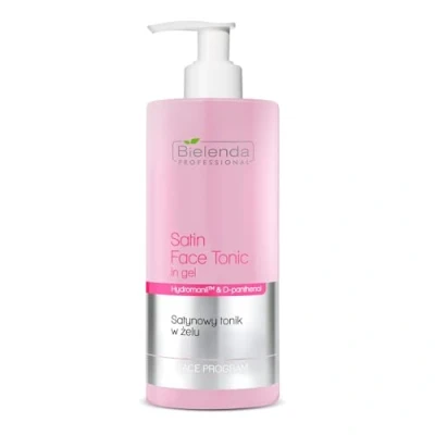 Afbeelding van Bielenda, Reiniging van het gezicht, PROFESSIONAL Satin Gezichtstonic In Gel satynowy tonik do twarzy w żelu 500ml (Tonic lotion, 500 ml)