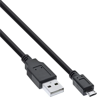 Afbeelding van InLine Micro USB 2.0 kabel A naar B (1 m, 2.0),