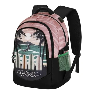Afbeelding van Karactermania PRODG California Running Plus Rugzak Handbagage Backpack met Trolley bevestiging + USB poort
