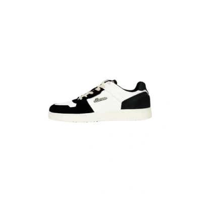Afbeelding van ELLESSE Witte en zwarte herensneakers met logo, Wit.