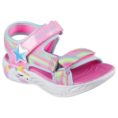 Afbeelding van Skechers Unicorn Dreams Zandal Dreamy Meisjes Sandalen Roze