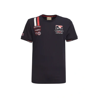 Afbeelding van Goodyear Tshirt print, Heren, Maat: Medium, Black red white