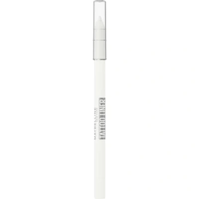 Afbeelding van 1+1 gratis: Maybelline Tattoo Liner Gel Waterproof Oogpotlood 970 Polished White