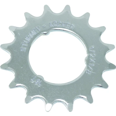 Afbeelding van Tandwiel Sturmey Archer 16T 1/8 Vlak model Chroom