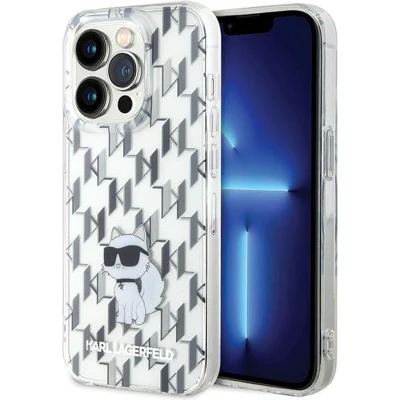 Afbeelding van iPhone 15 Pro Backcase hoesje Karl Lagerfeld Effen Transparant TPU (Zacht)