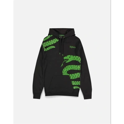 Afbeelding van Harry Potter Slytherin Hoodie/trui M Zwart