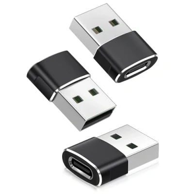 Afbeelding van BASESAILOR Adapter USB C aansluiting naar A stekker, 3 stuks