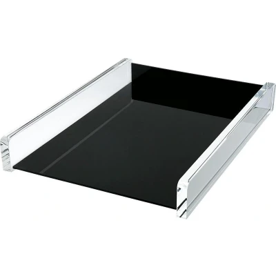 Afbeelding van Wedo brievenbakje Acryl Zwart, Transparant