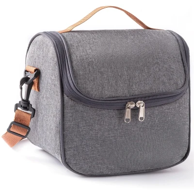 Afbeelding van sunVigorous Lunchtas, koeltas voor eetkamer, koeltas, thermische zakken draagbare lunchtas werk, school, reizen en transport