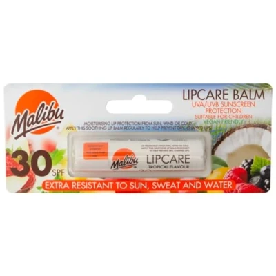 Afbeelding van Malibu Lippenbalsem Tropical SPF 30 4 gram